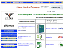 Tablet Screenshot of dragon-medical-transcription.com